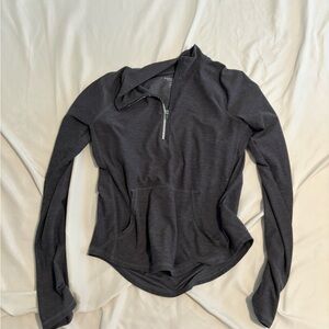Old navy dark grey quarter zip jacket